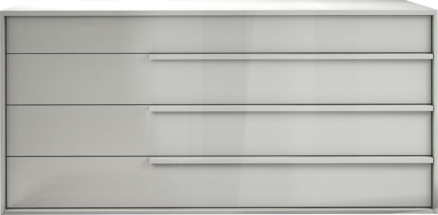 Jane Dresser in Glossy White Lacquer