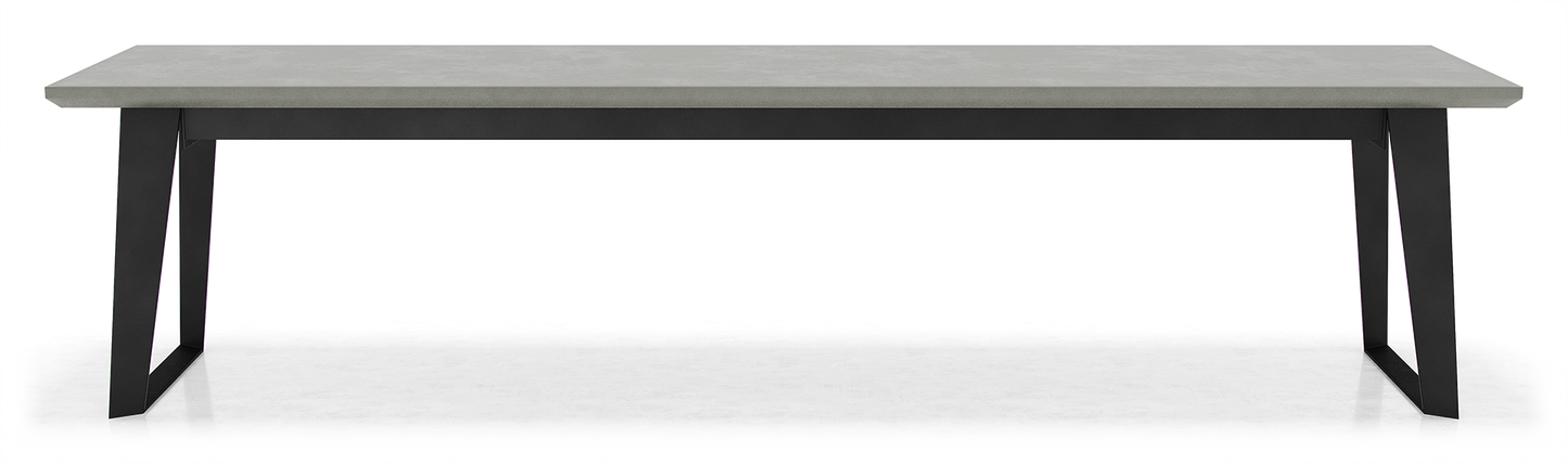Amsterdam Bench in Gray
