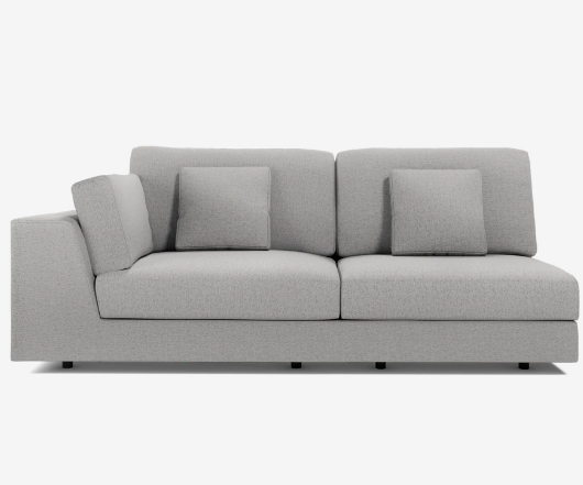 Perry Arm Sofa  - No Chrome