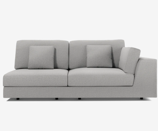 Perry Arm Sofa  - No Chrome