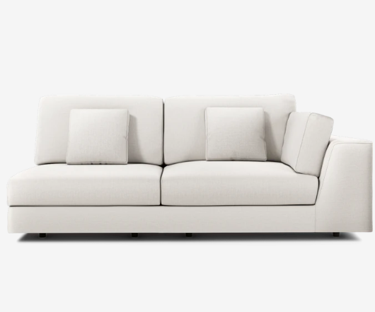 Perry Arm Sofa  - No Chrome