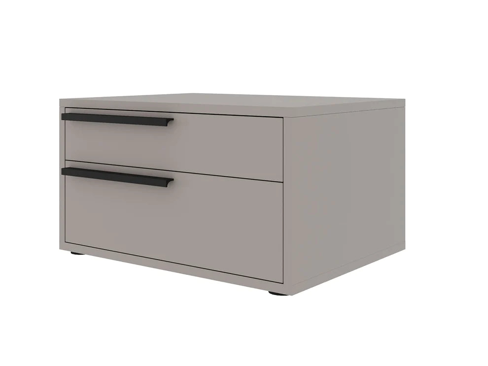 Carter Nigtstand in Taupe Lacquer