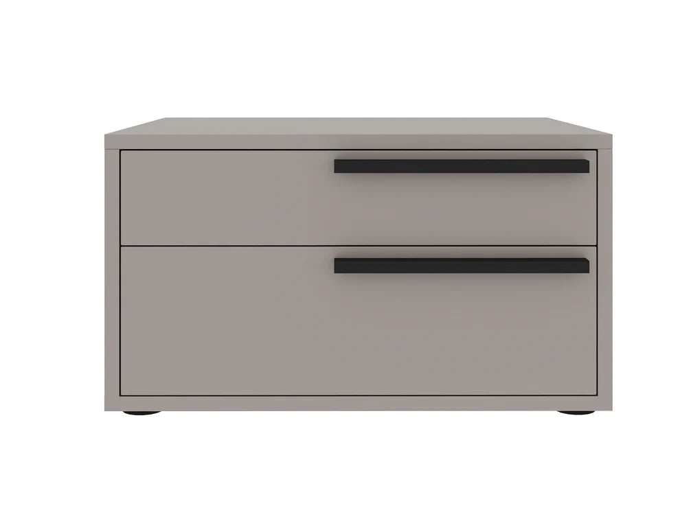 Carter Nigtstand in Taupe Lacquer