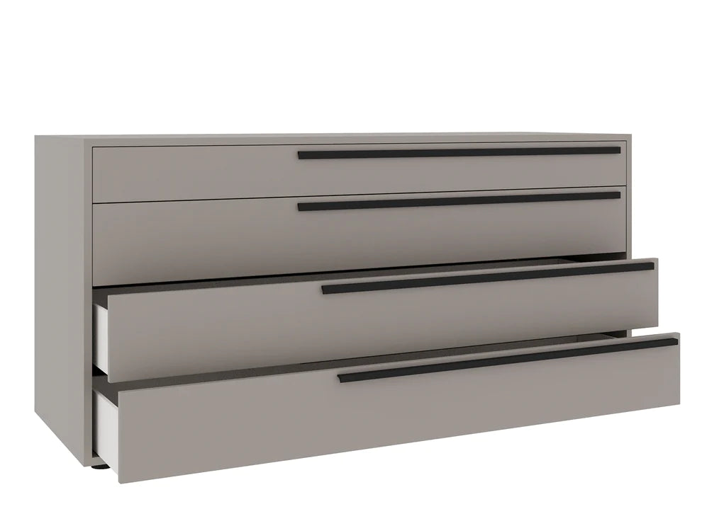 Carter Dresser in Taupe