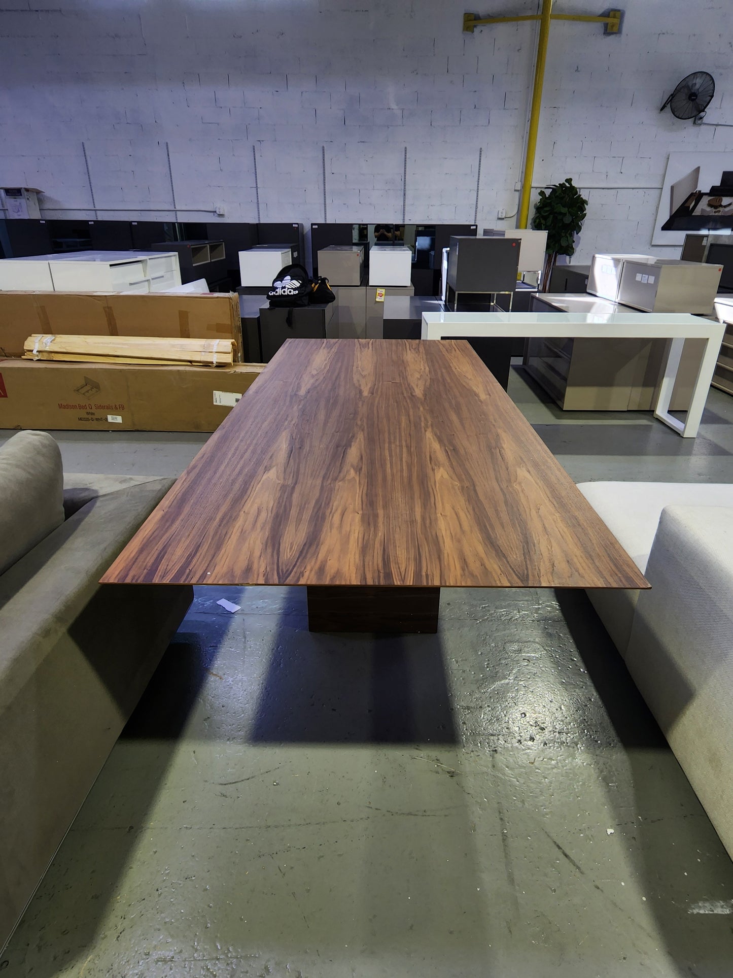 Greenwich Table 87" in Walnut