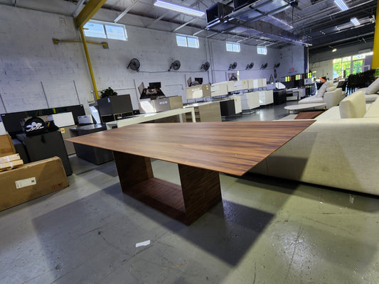 Greenwich Table 87" in Walnut