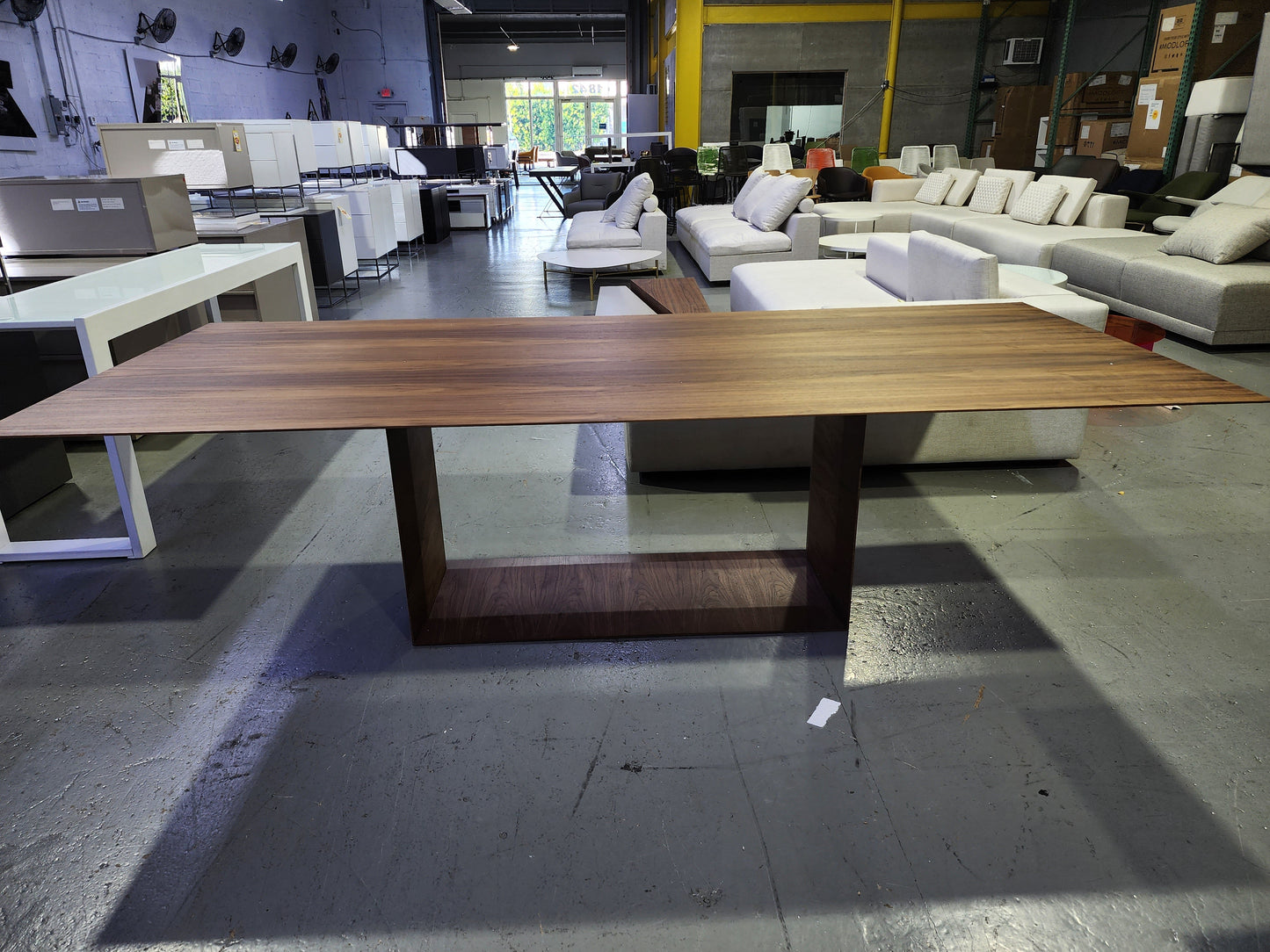 Greenwich Table 87" in Walnut