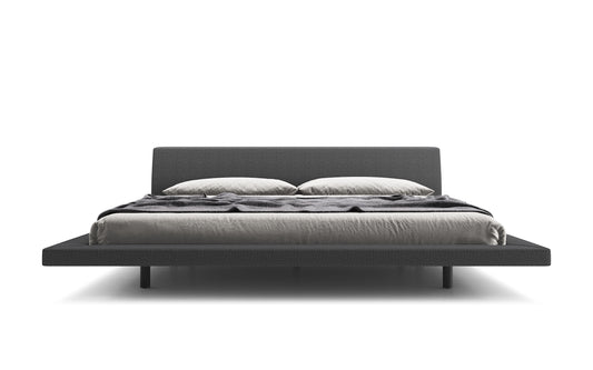 Jane Bed in Carbon Gray Fabric