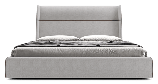 Bond Bed in Gris Fabric
