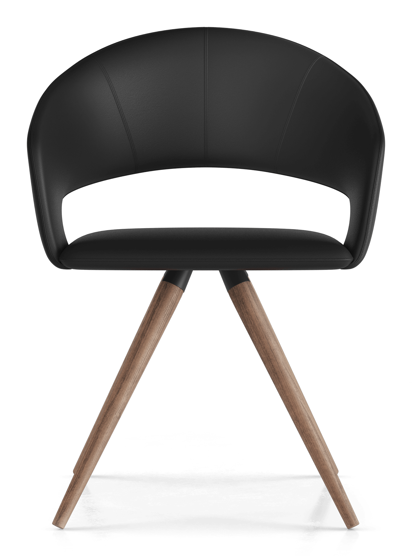 Icarus Chair in Black Eco-Leather