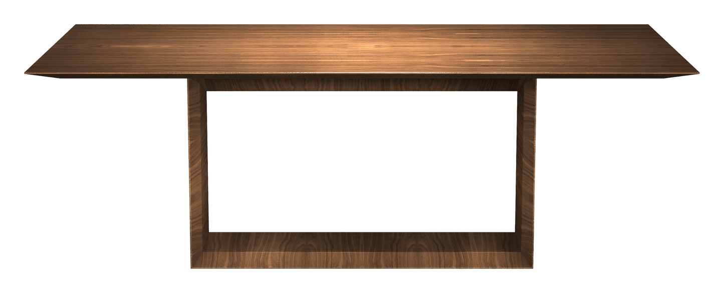 Greenwich Table 87" in Walnut